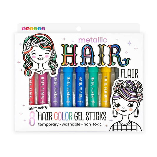 Hair Flair Metallic Hair Color Gel Sticks