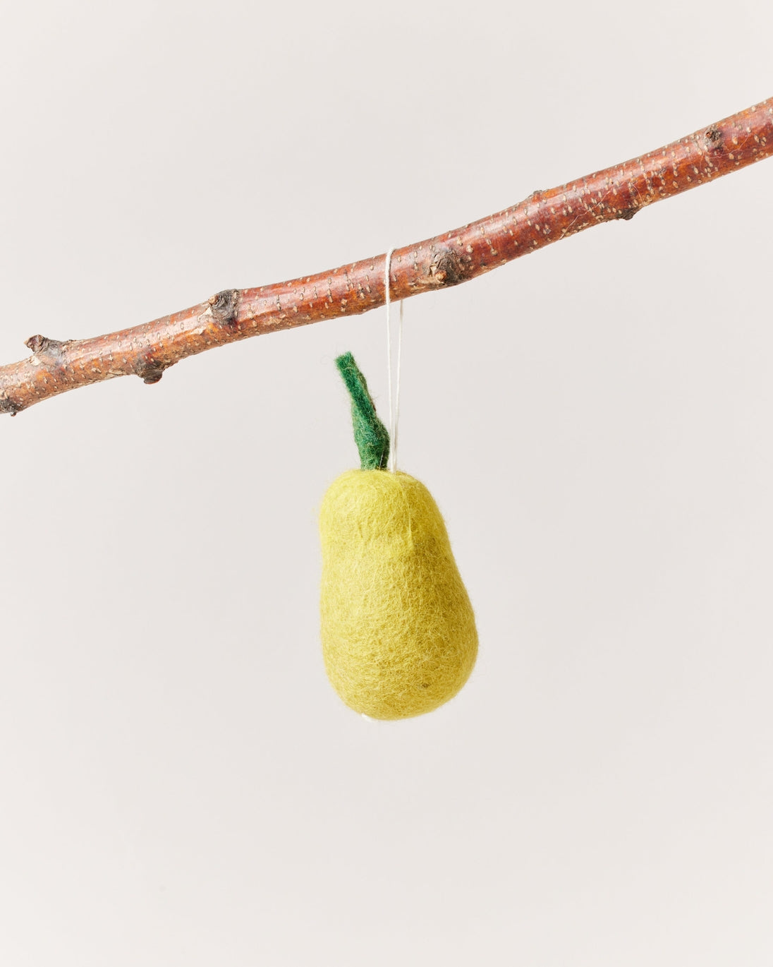 Felted Fruit Ornament
