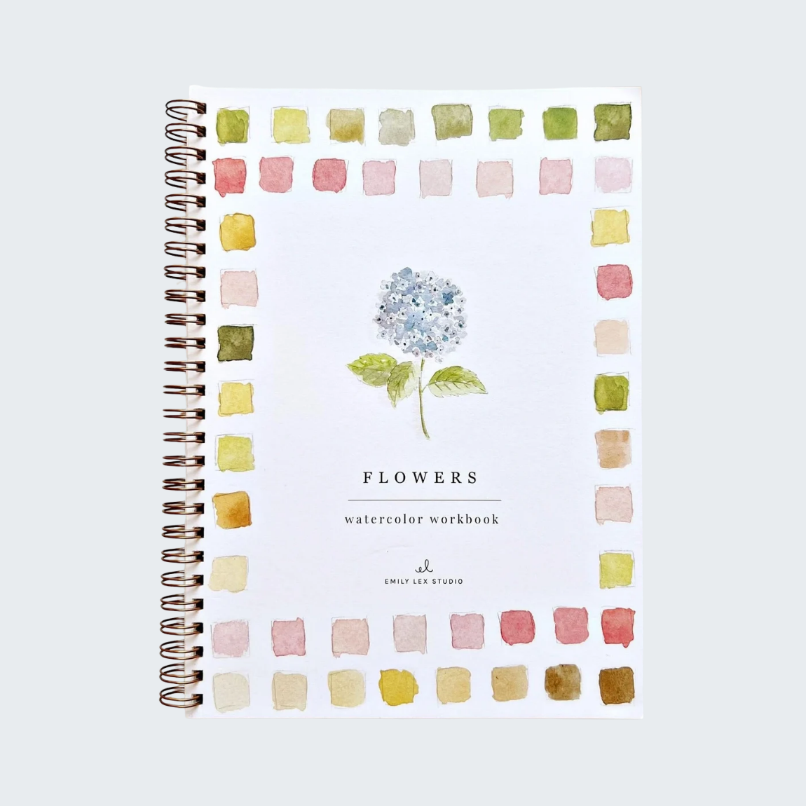 Flowers Watercolor Workbook