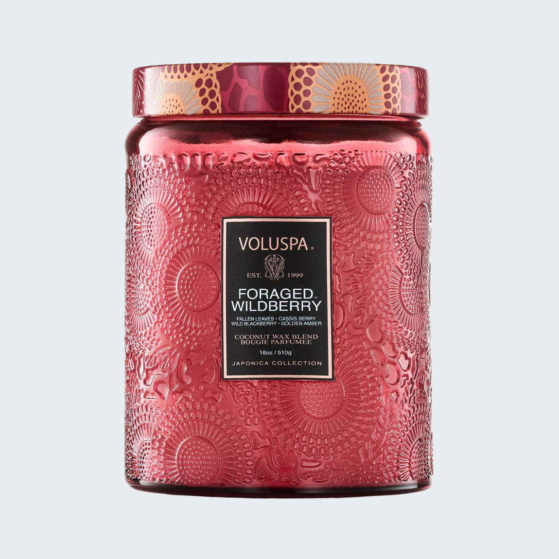 Foraged Wildberry 18oz Large Jar Candle