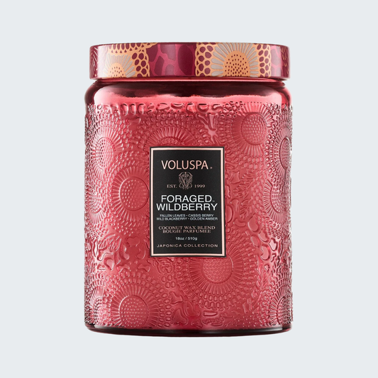 Foraged Wildberry 18oz Large Jar Candle