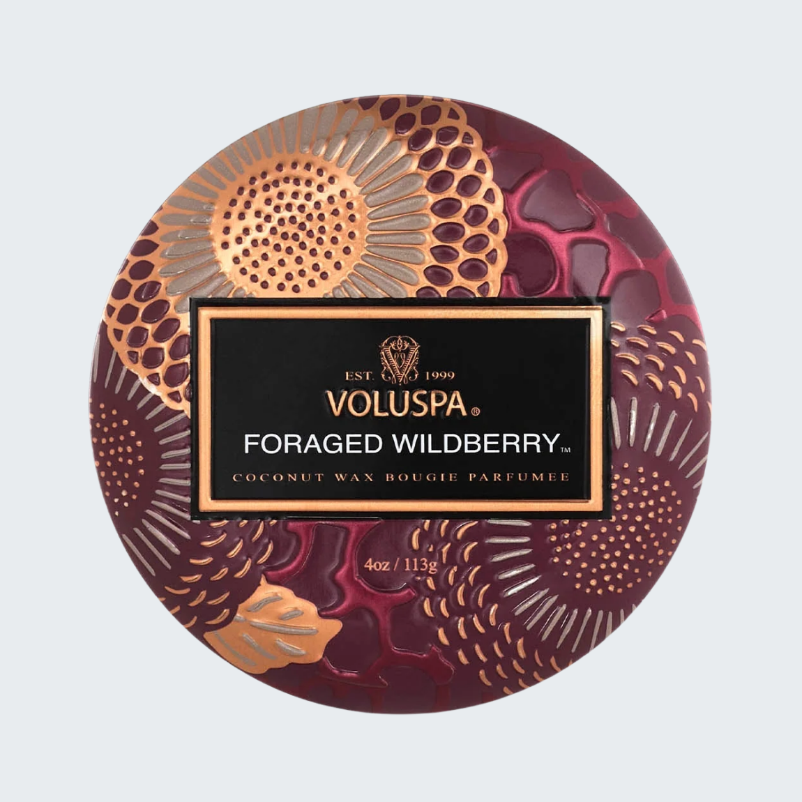 Foraged Wildberry Mini Tin Candle