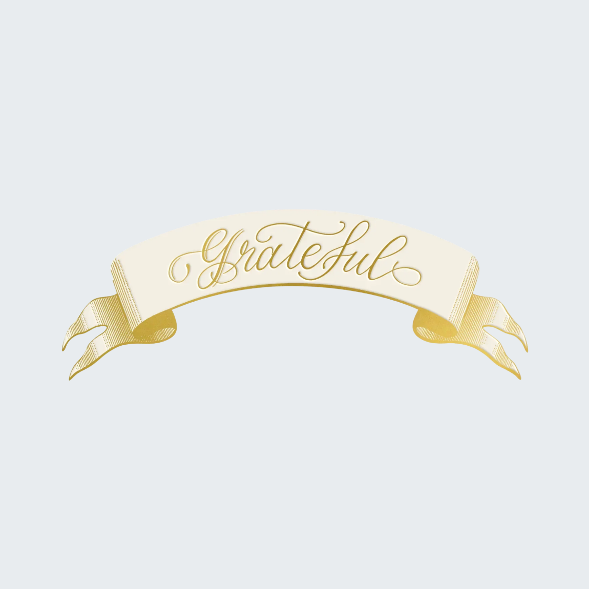 Grateful Banner Table Accent