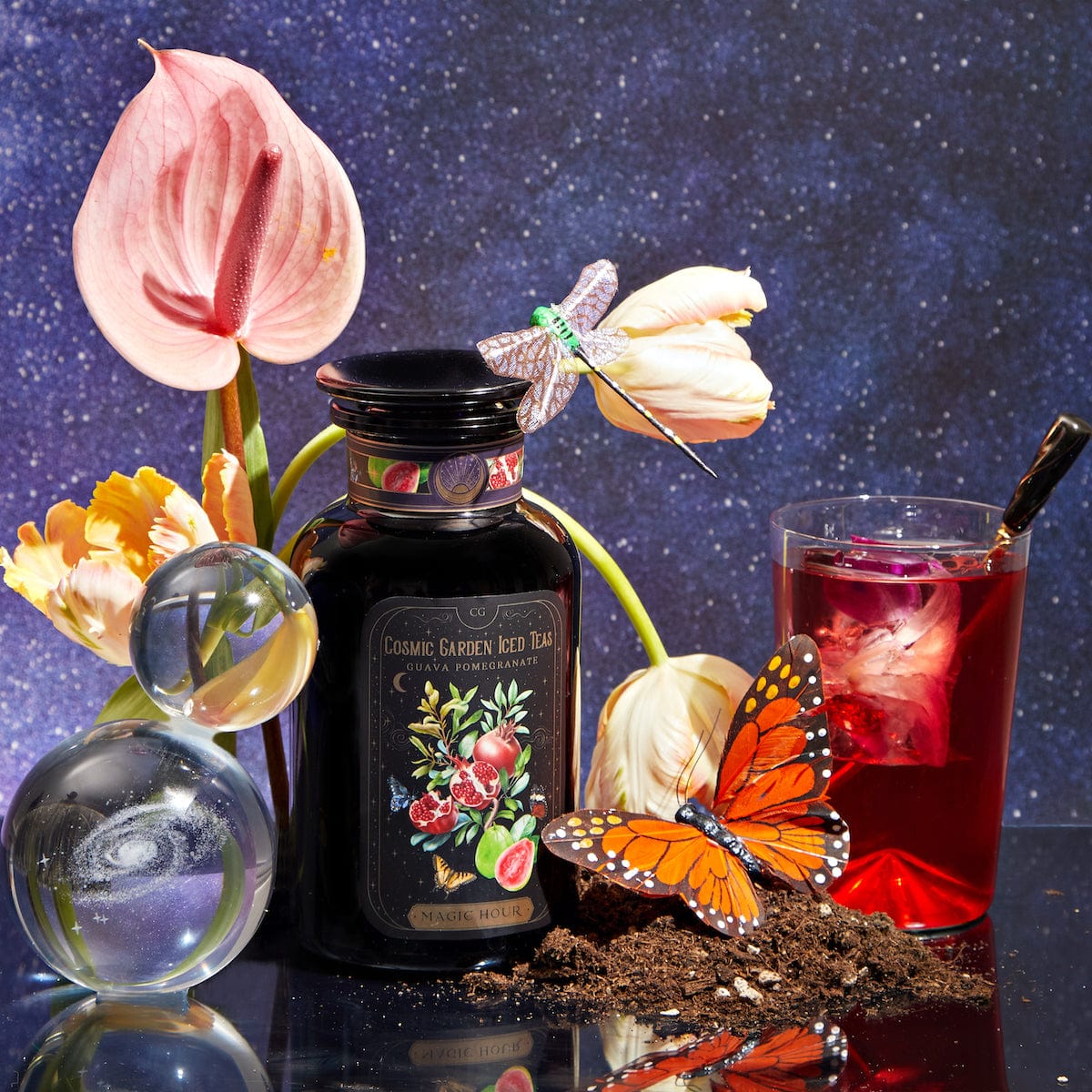 Guava Pomegranate Black Iced Tea