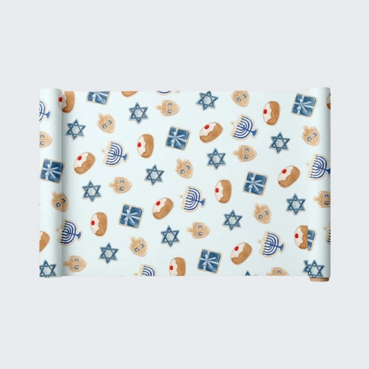 Hanukkah Cookie Gift Wrap
