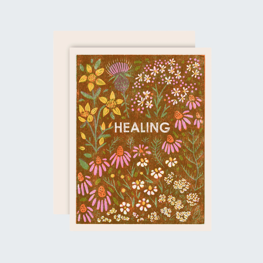 Healing Herb Garden Sympathy Card