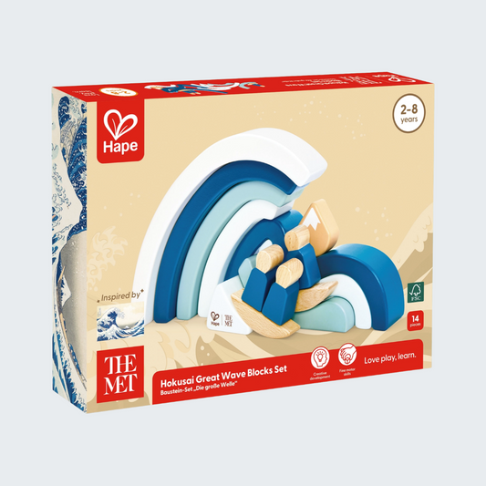 The MET Hokusai Great Wave Block Set