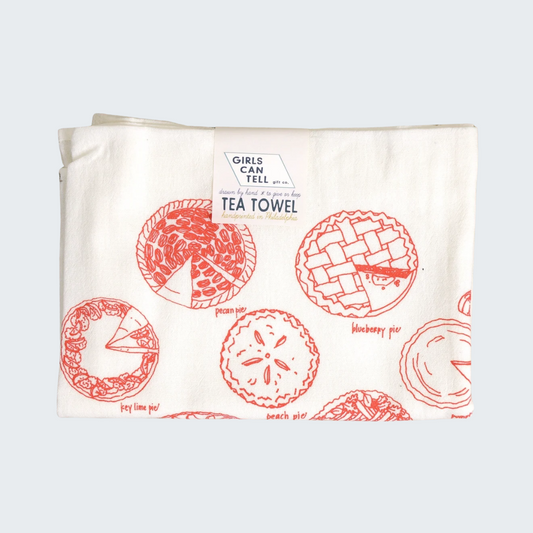 Holiday Pies Tea Towel
