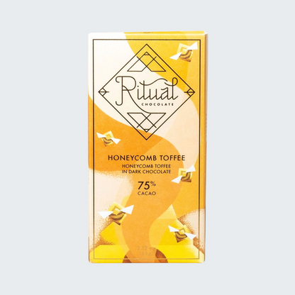 Honeycomb Toffee Dark Chocolate Bar