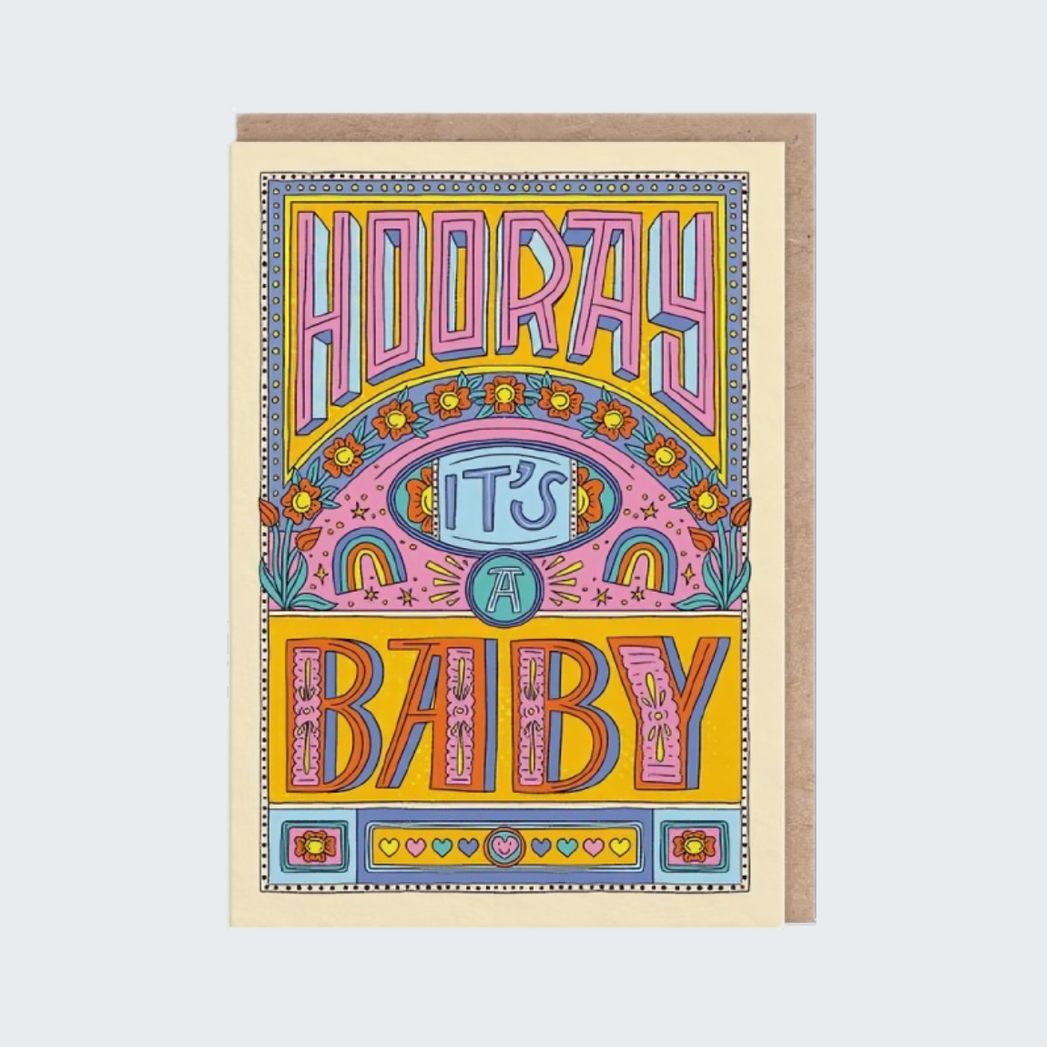 Hooray New Baby Card
