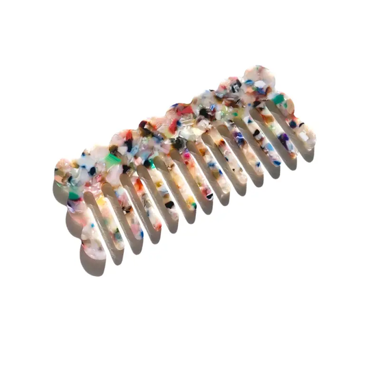Scalloped Acetate Comb