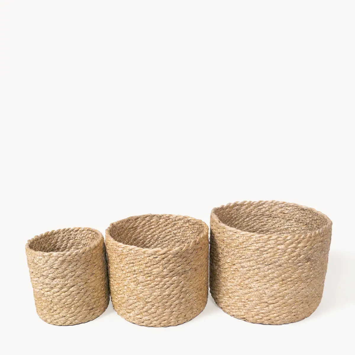 Handwoven Round Gift Baskets