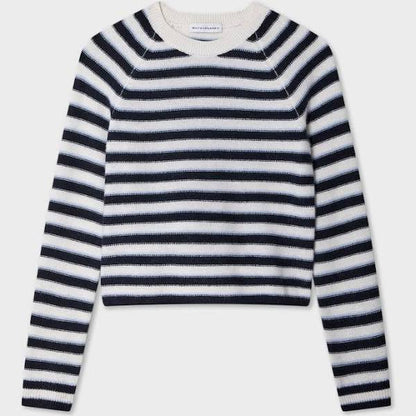 Cashmere Striped Sweatshirt