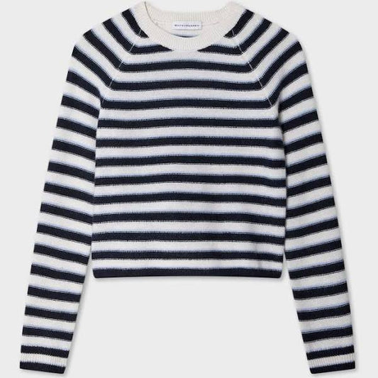Cashmere Striped Sweatshirt