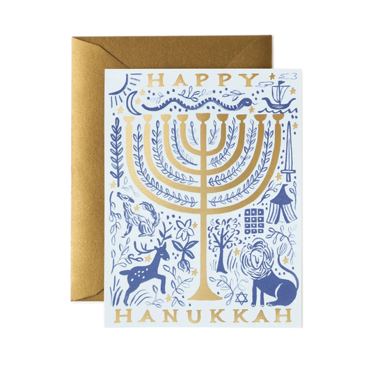 Twelve Tribes Chanukah Card