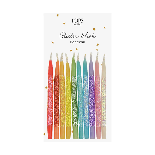 Glitter Wish Birthday Candles