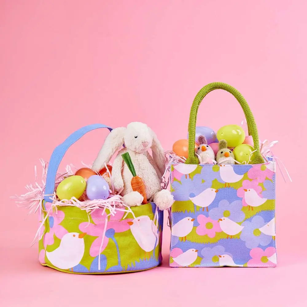 Spring Chick Easter Totes