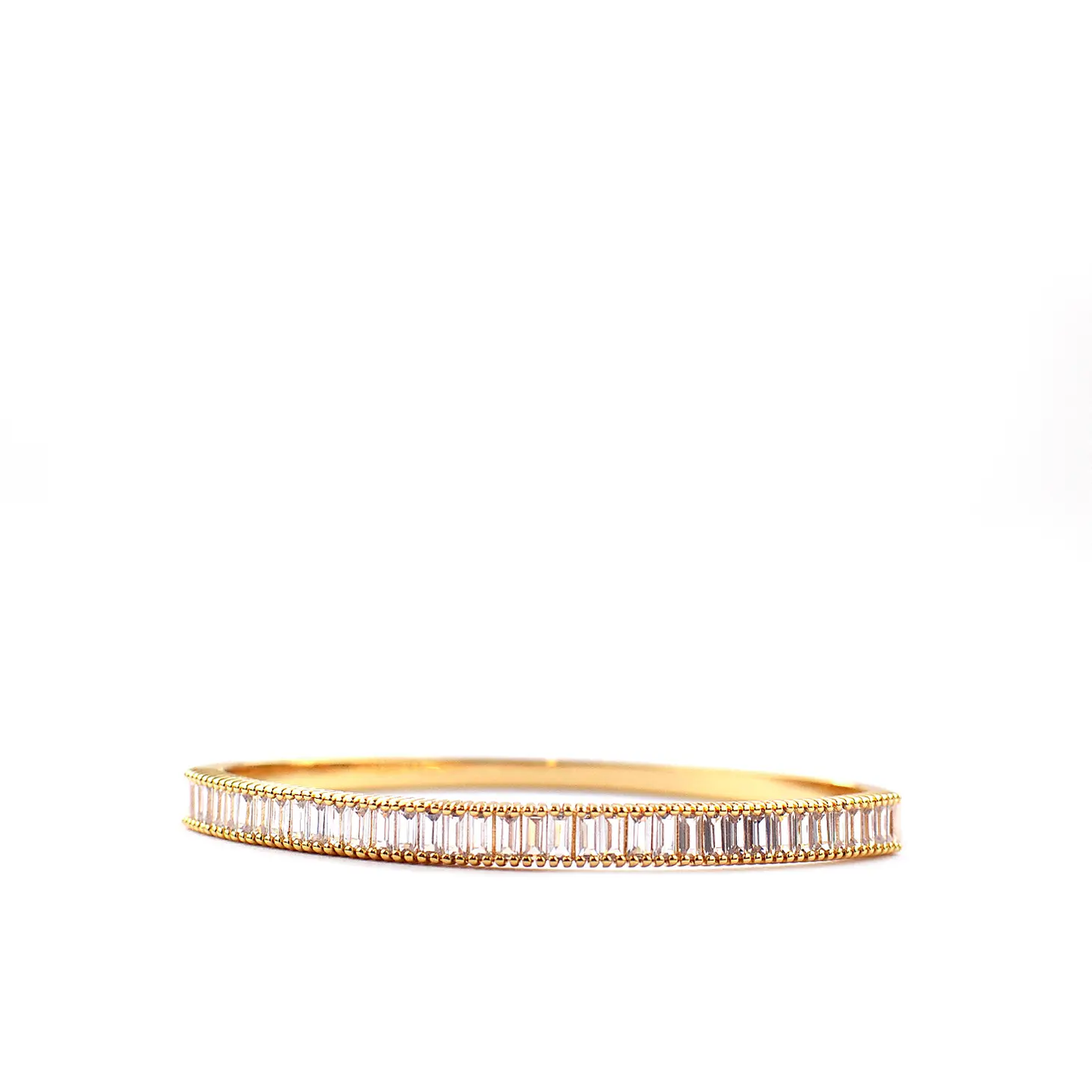 Crystal Hinged Bangle