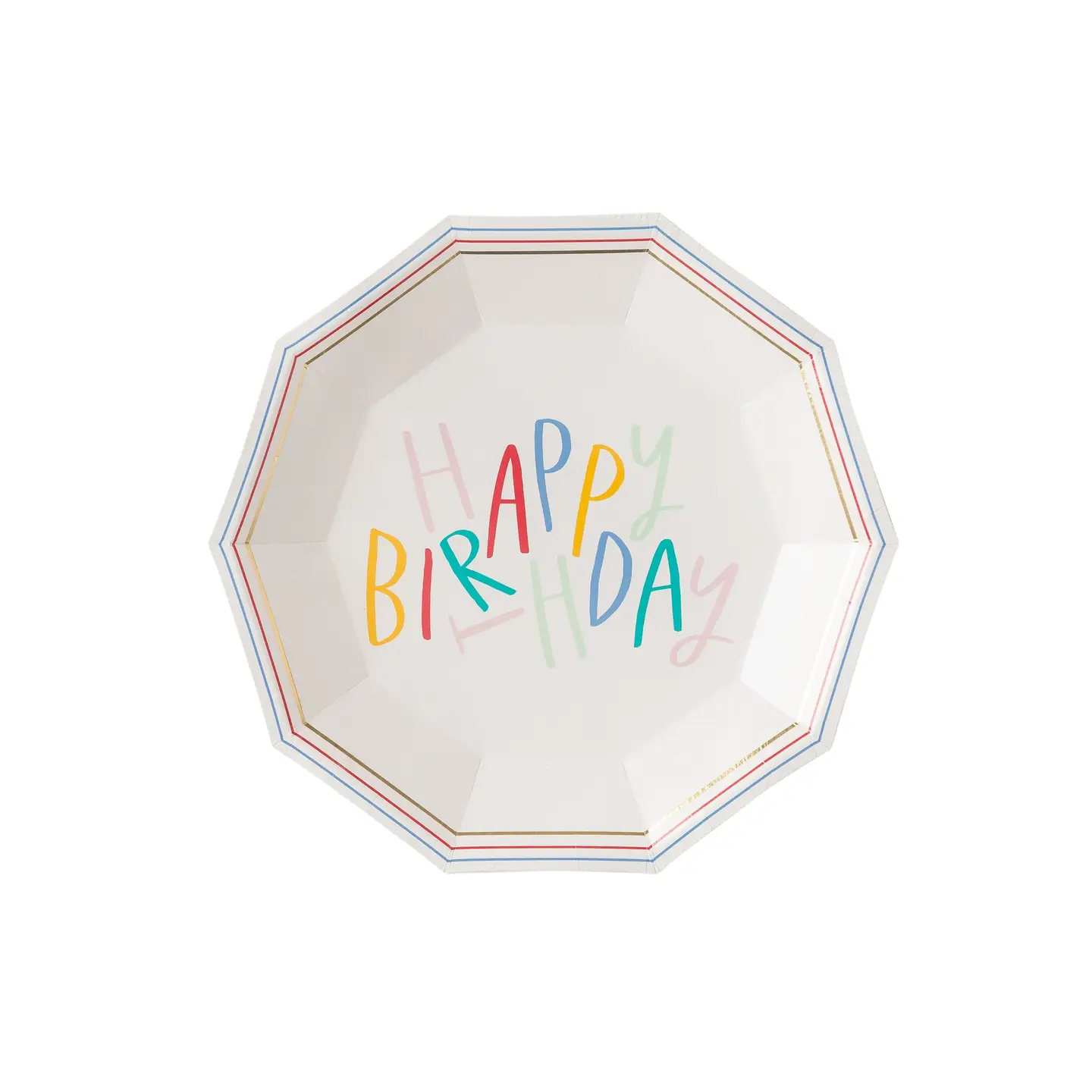 Happy Birthday Plates