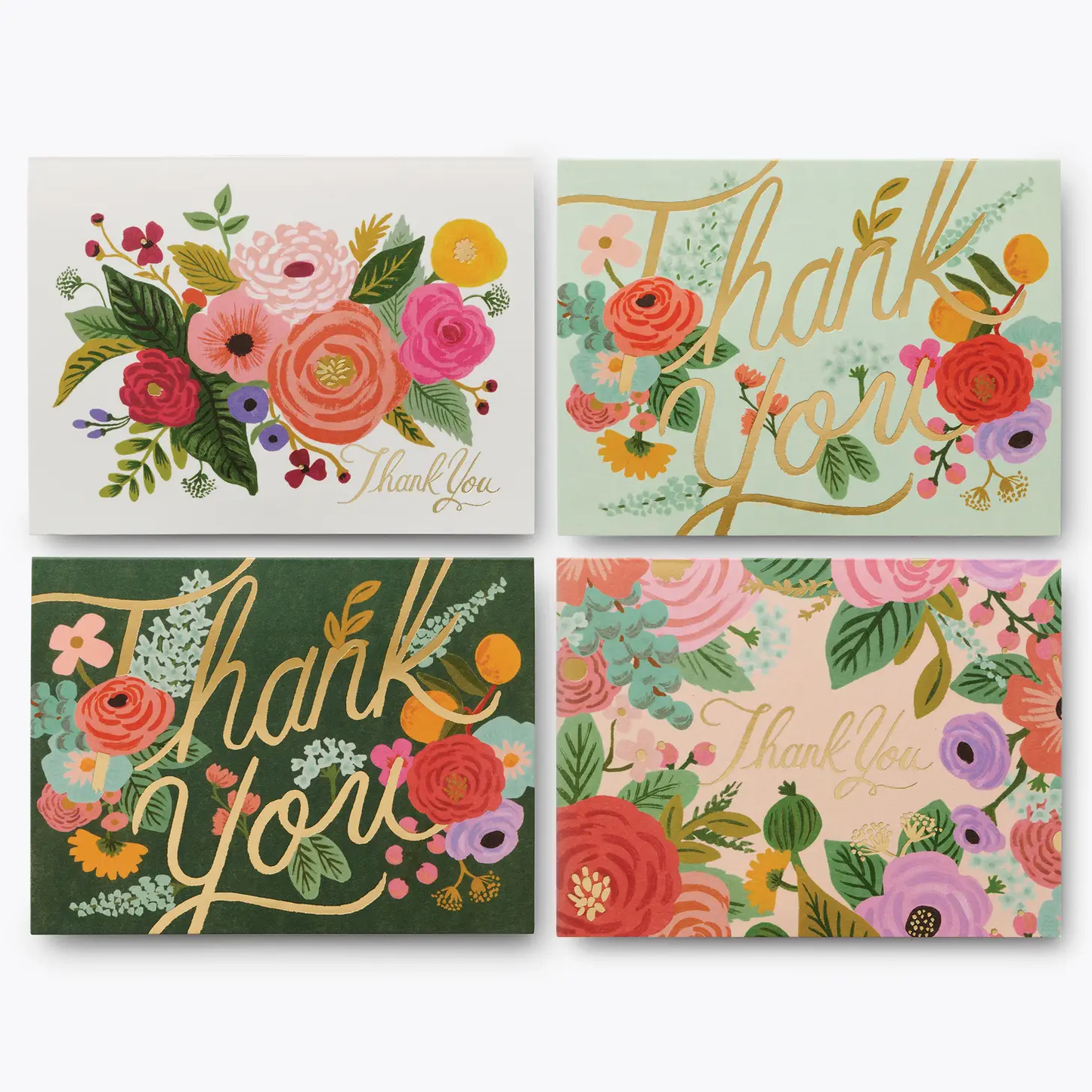 Garden Party Thank You Keepsake Card Box