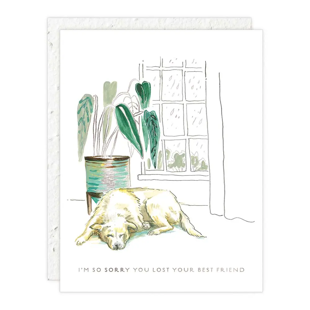 Plantable Card - Dog Sympathy