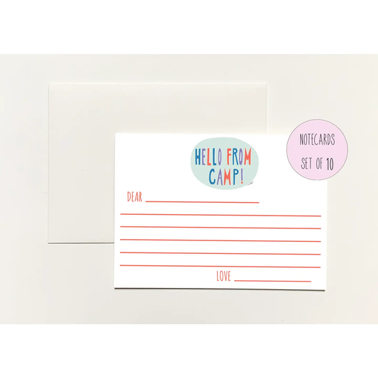 Hello From Camp Stationery