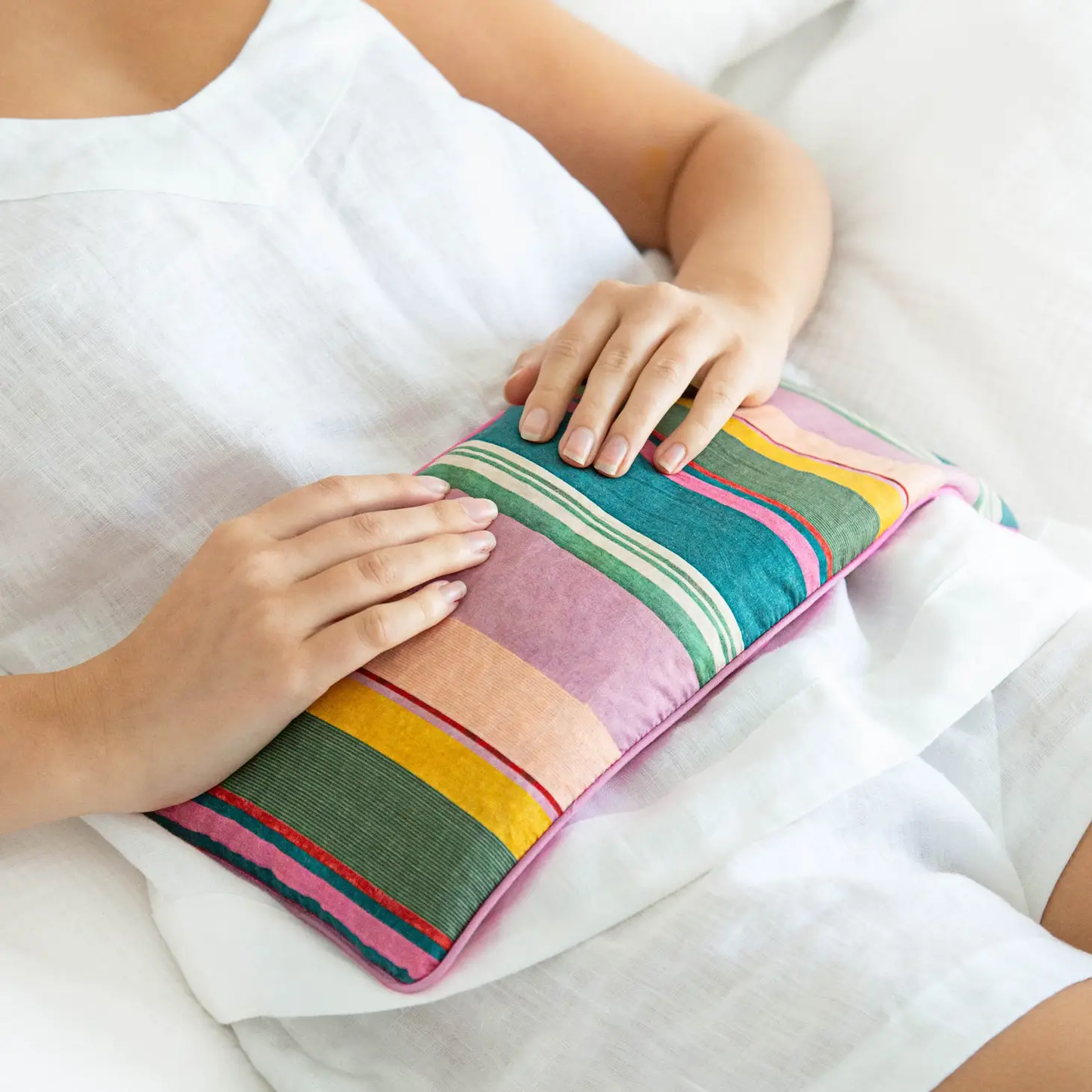 Liberty Stripe Heat Pillow