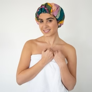 Liberty Stripe Shower Cap