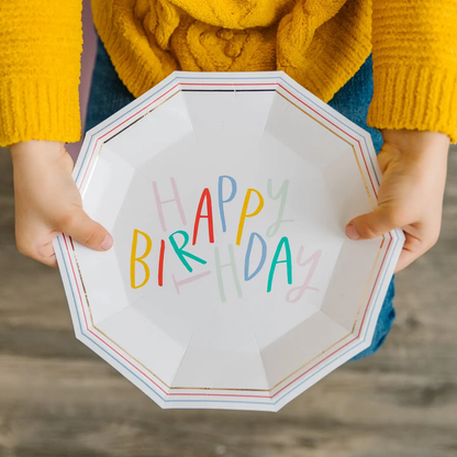 Happy Birthday Plates