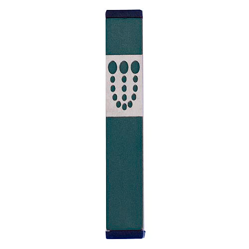 Dots Shin Mezuzah - Small