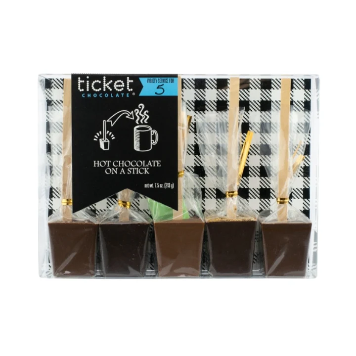 Hot Chocolate on a Stick - 5 Piece