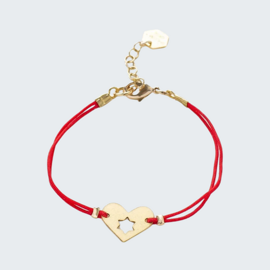 Israel At Heart Bracelet