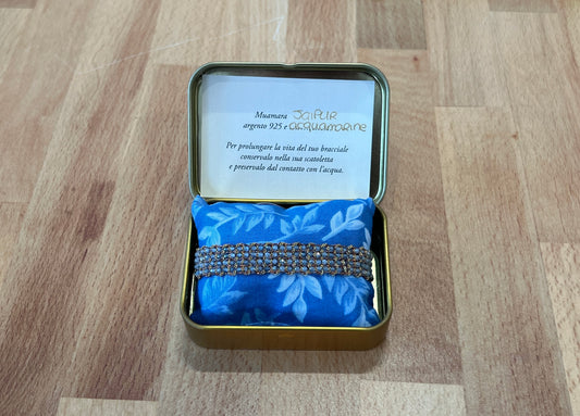 Muamara Jaipur Aquamarine Bracelet