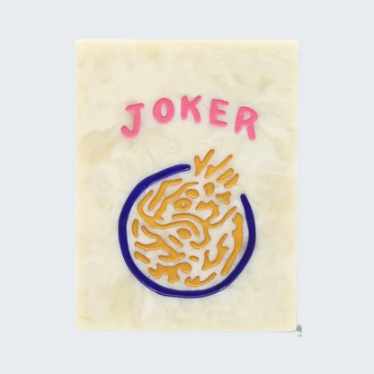 Handpainted Joker Mahjong Heirloom Box