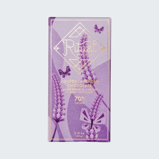 Juniper Lavender Chocolate Bar