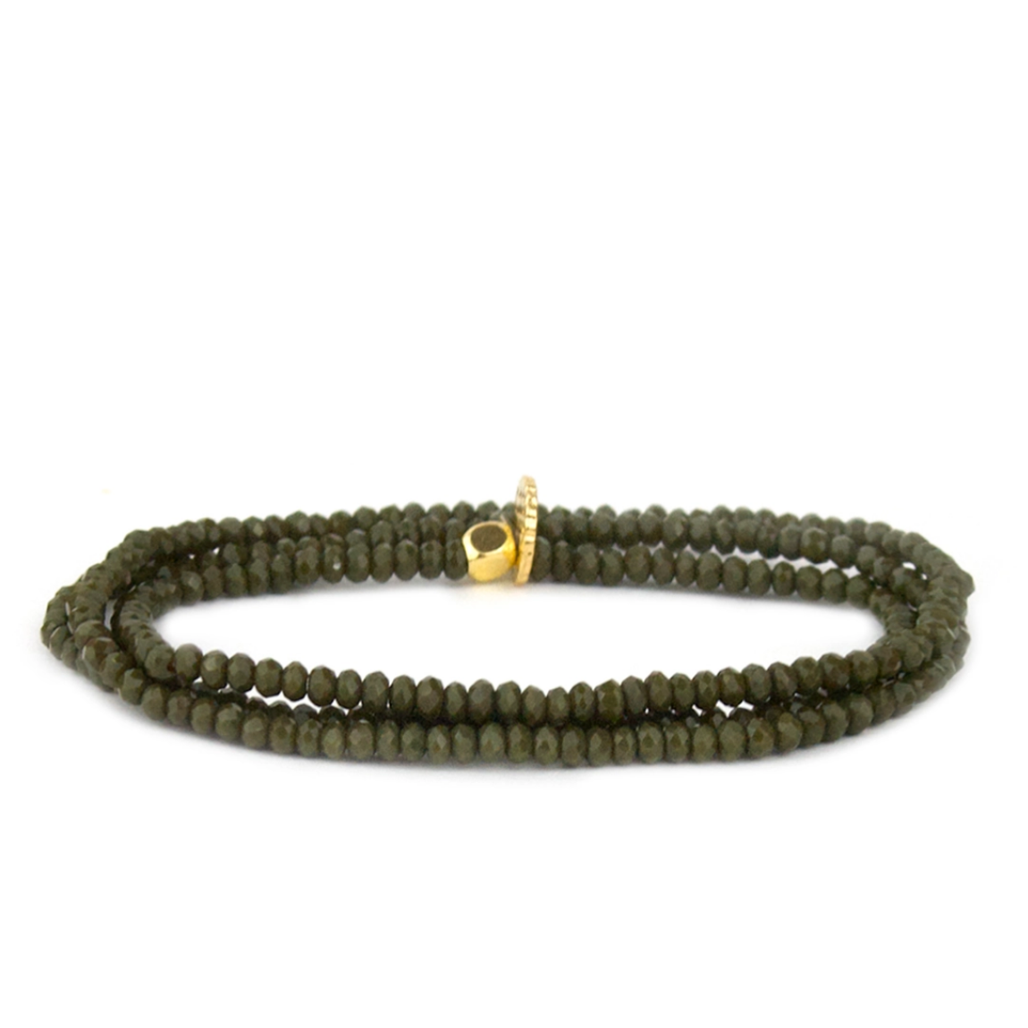 Mini Disc Wrap Bracelet