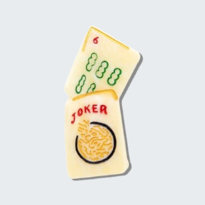 Mini Mahjong Hair Claw