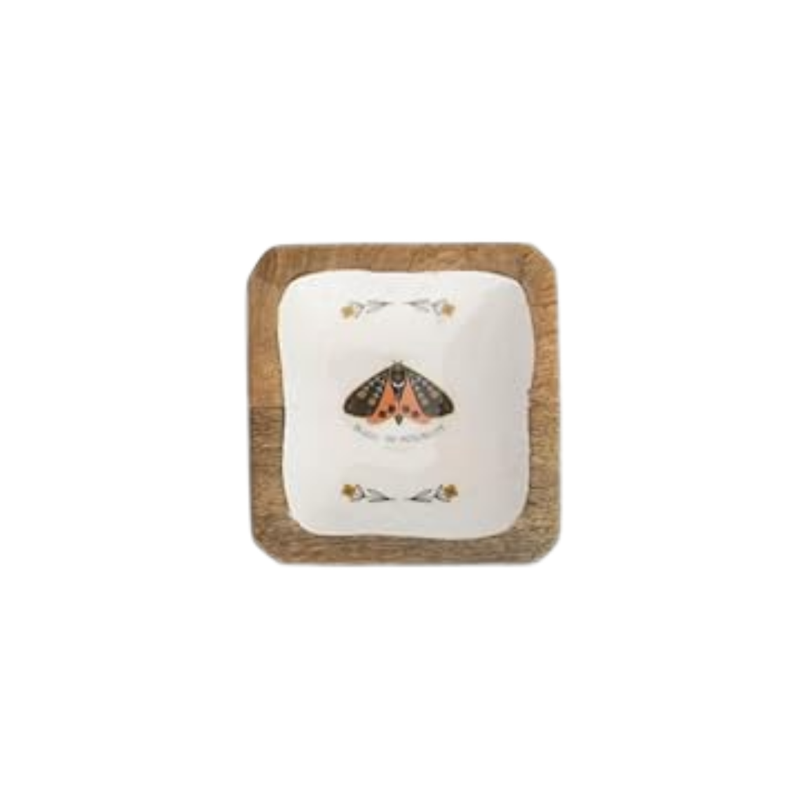 Moths & Florals Wood Trays