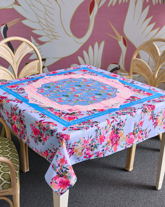 Instructional Mahjong Tablecloth