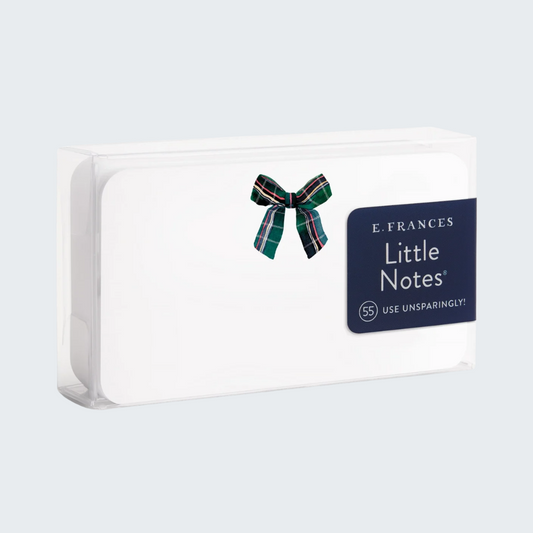 Plaid Bow Christmas Little Notes®