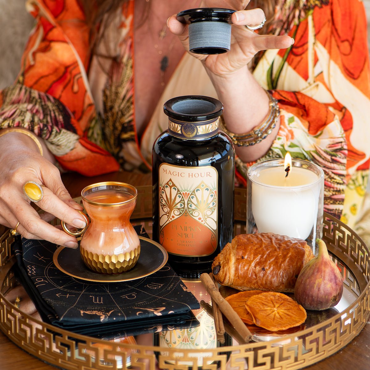 Pumpkin Spice Caramel Oolong Tea