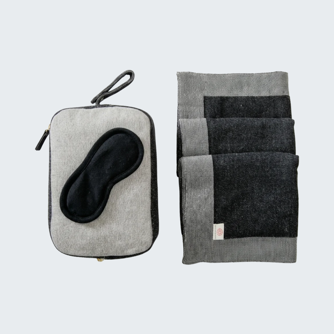 Reversible Travel Blanket Set