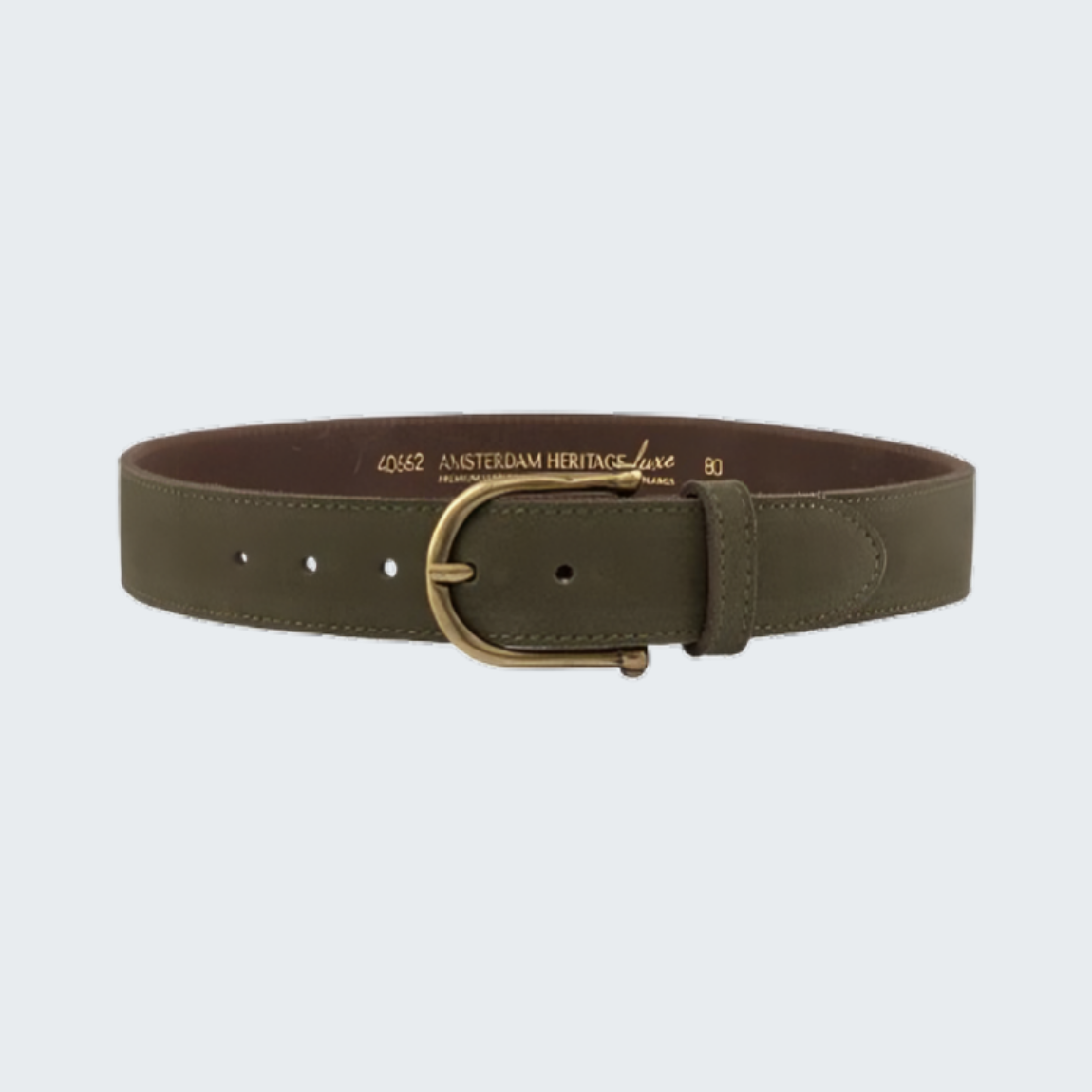 Roan Suede Leather Belt