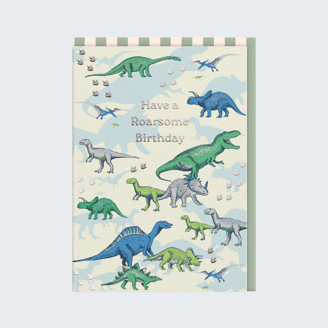 Roarsome Dinosaurs Birthday Card