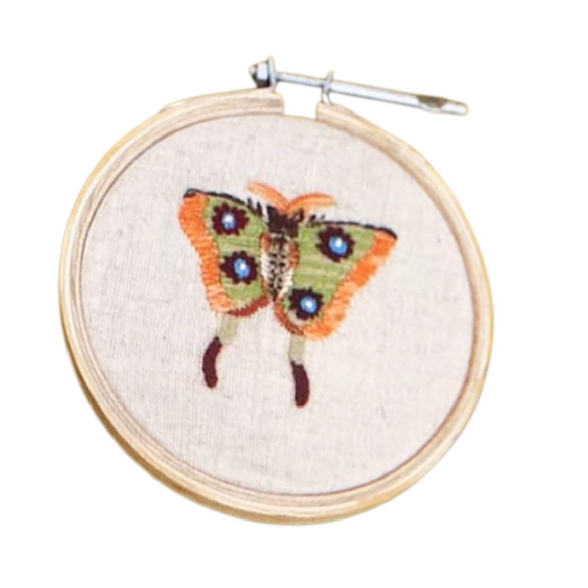 Small Butterfly Embroidery Hoop