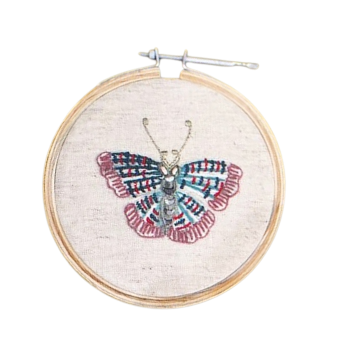 Small Butterfly Embroidery Hoop