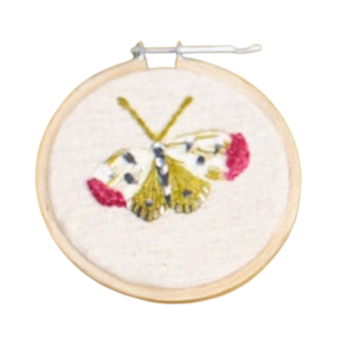 Small Butterfly Embroidery Hoop