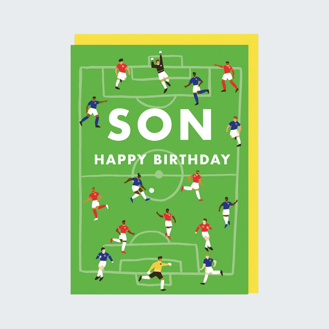 Son Football Birthday Card
