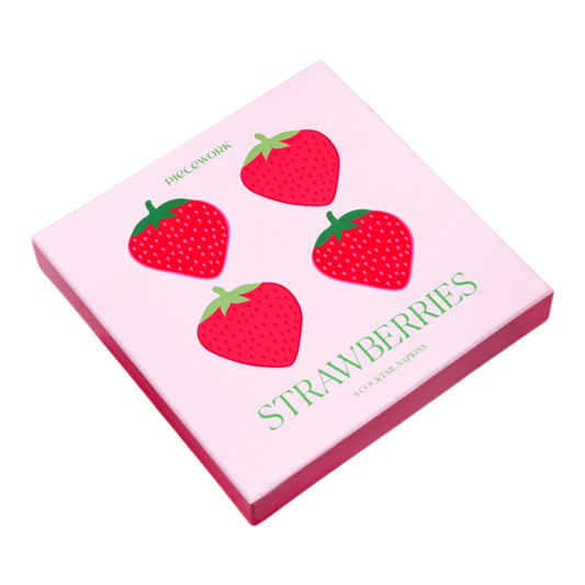 Strawberry Cocktail Napkins