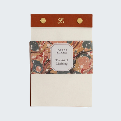 The Art of Marbling Jotter Block